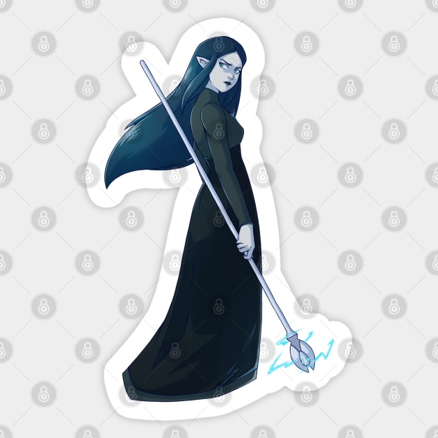 Lilith Clawthorne Sticker by HeyMrDeath